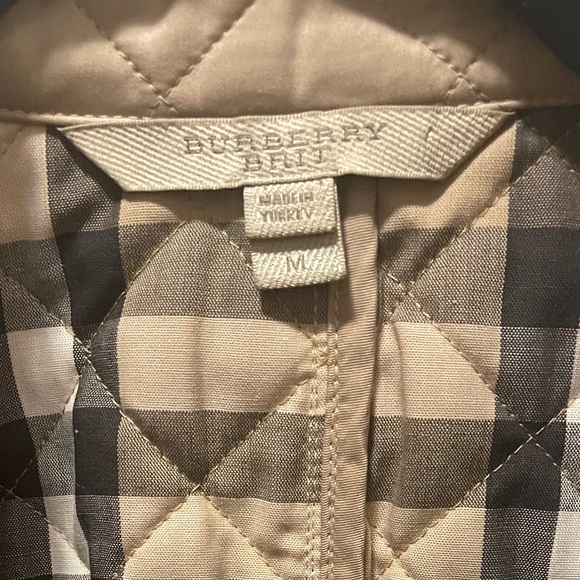 Burberry quilted jacket - tan - Picture 8 of 8